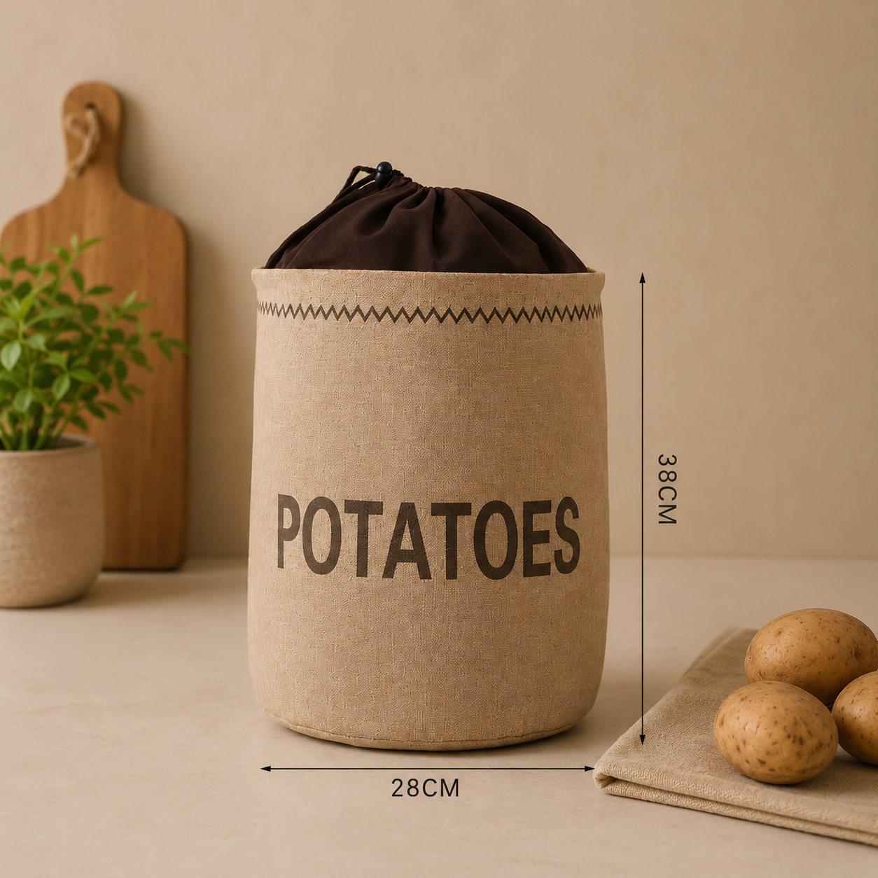 EkoHem FreshBag™ – Luonnolliset Säilytyspussit – 3-pack